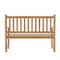 Flash Furniture Adele Patio Acacia Wood Bench, 2-Person Slatted Seat Loveseat for Park, Garden, Yard, Porch, Brown LTS-0525-BR-GG - alternate 5